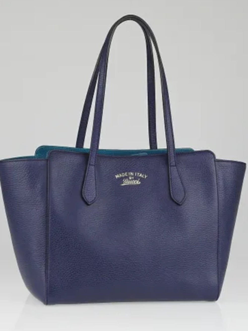Gucci Swing leather tote bag